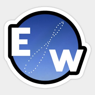 EarthWriter company logo Sticker